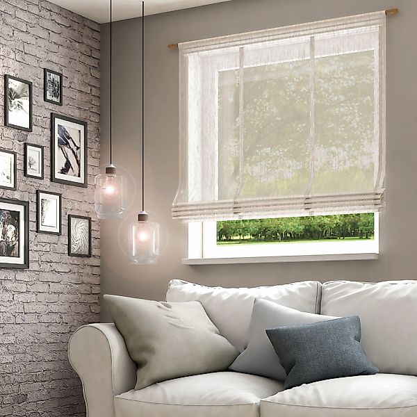 Neutex for you Raffrollo "Libre-ECO" mit Stangendurchzug freihängend günstig online kaufen