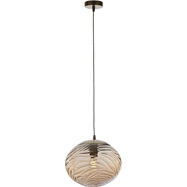 Luce Design Pendelleuchte Nereide 1-flammig Champagner Ø 30 cm günstig online kaufen