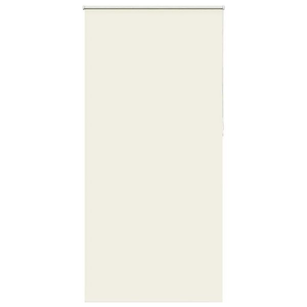 vidaXL Verdunkelungsrollo Cremeweiß 100x230cm Stoffbreite 95,7cm 4011726 günstig online kaufen
