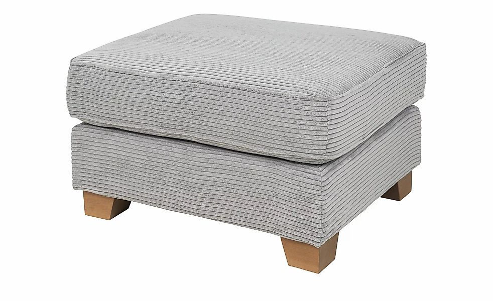 SOHO Hocker  Franka ¦ grau ¦ Maße (cm): B: 75 H: 42 T: 62.0 Polstermöbel > günstig online kaufen