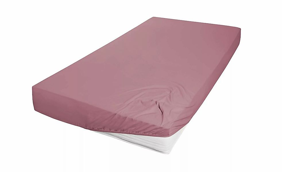Jersey Spannbettlaken   ¦ rot ¦ Maße (cm): B: 100 H: 22 T: 22.0 Bettwaren > günstig online kaufen