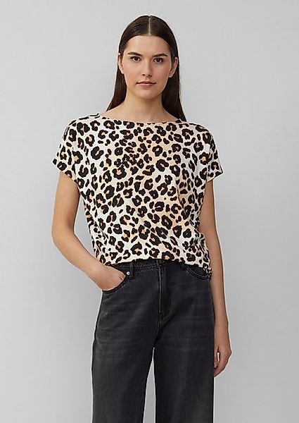 s.Oliver Shirttop Viskosemix-T-Shirt im Relaxed Fit günstig online kaufen