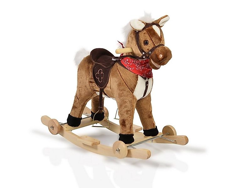 Moni Schaukeltier Schaukelpferd Plüsch ChipperWJ-302, Sound, Kufen und klap günstig online kaufen