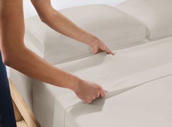 Sitheim-Europe Bettlaken Glattes Bettlaken ohne Spanngummi, günstig online kaufen