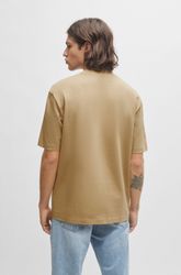 HUGO Blue T-Shirt "Nieros" mit Logo-Patch günstig online kaufen