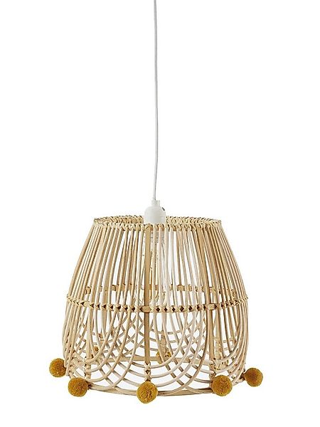 vertbaudet Lampenschirm Kinderzimmer Lampenschirm aus Rattan BOHO günstig online kaufen