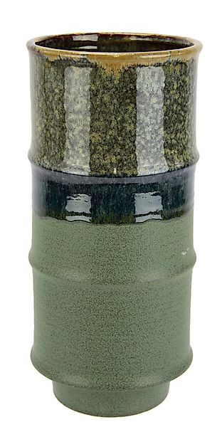 I.GE.A. Dekovase Blumenvase aus Keramik, geriffelt, günstig online kaufen