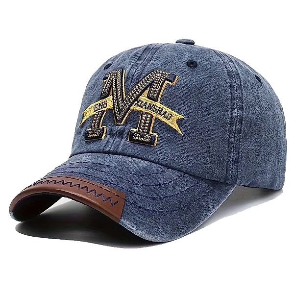 Sporty Baseball Cap Classic The M Vintage Style Used Washed Look Retro Base günstig online kaufen