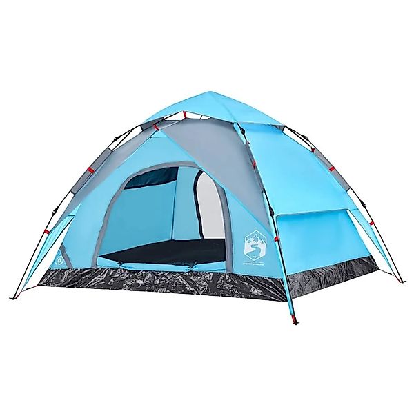 vidaXL Kuppel-Campingzelt 3 Personen Blau Quick Release 4004178 günstig online kaufen