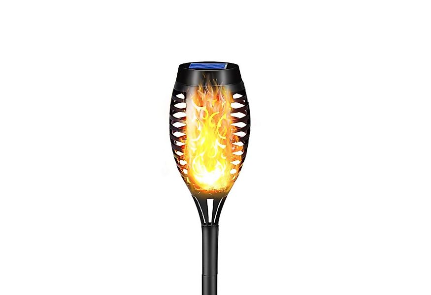 LQWELL LED Solarleuchte Solarleuchten Solar Fackellicht für Außen Garten, L günstig online kaufen