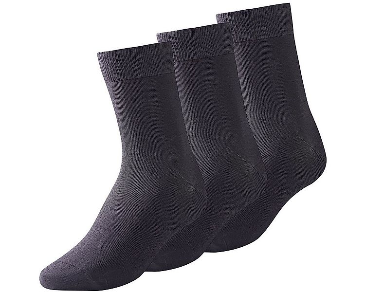 Allthemen Socken (Packung, 3 Paar) unifarbe Freizeitsocken mit elastischen günstig online kaufen