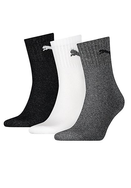 PUMA Sportsocken short crew (3-Paar) gepolsterte günstig online kaufen