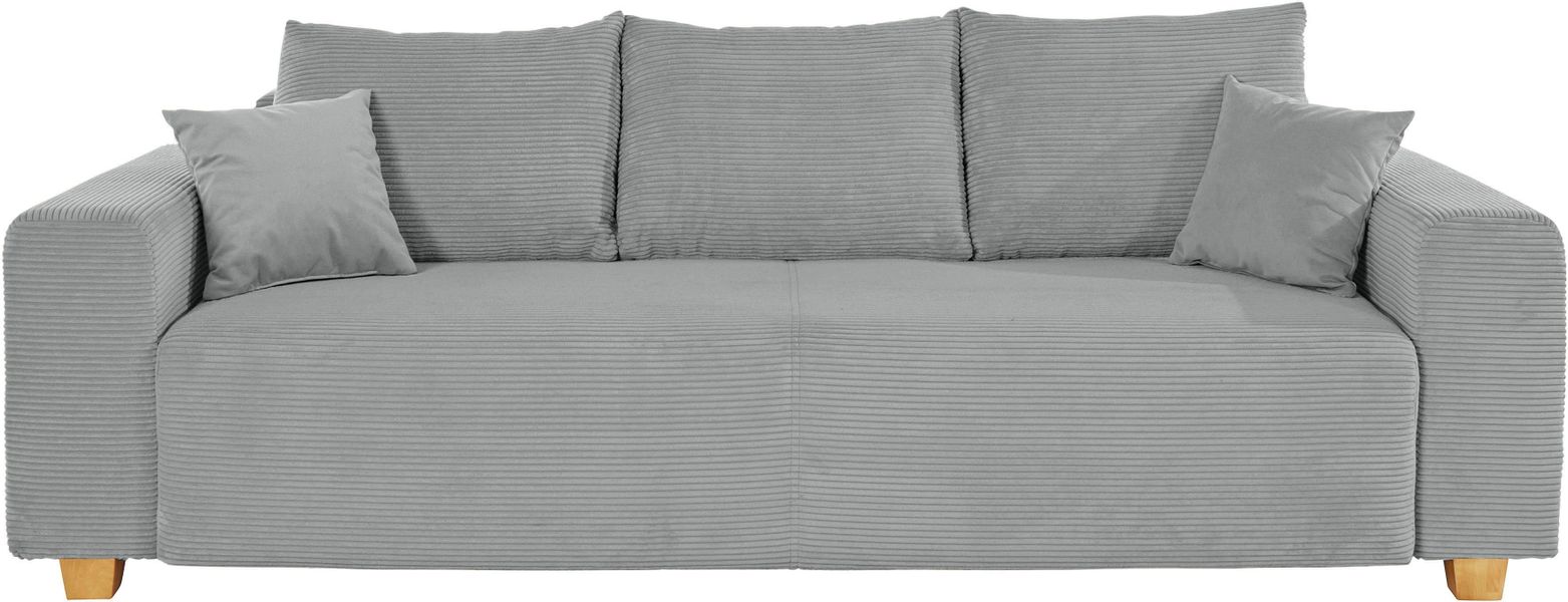 COLLECTION AB Schlafsofa "Yves, Liegefläche (B/T): 142/194 cm" inkl. Bettfu günstig online kaufen