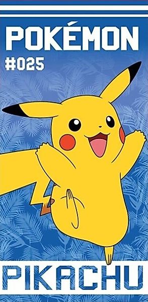 Strandtuch Pokemon - Strandtuch - Pikachu günstig online kaufen