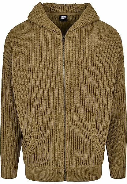 URBAN CLASSICS Kapuzensweatshirt "Urban Classics Herren Knitted Zip Hoody" günstig online kaufen