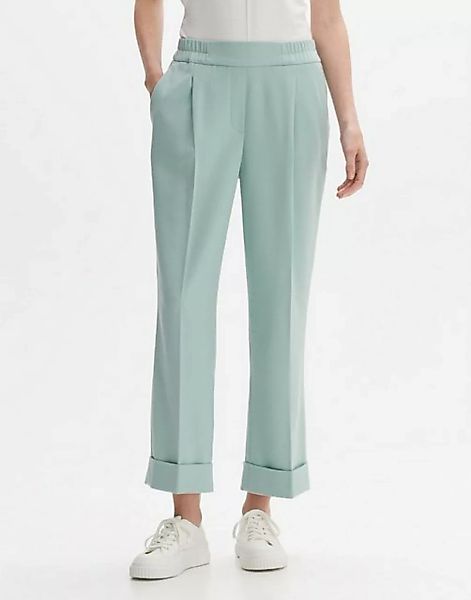 OPUS Bundfaltenhose Maikito fresh Relaxed Mid Cropped Webware günstig online kaufen