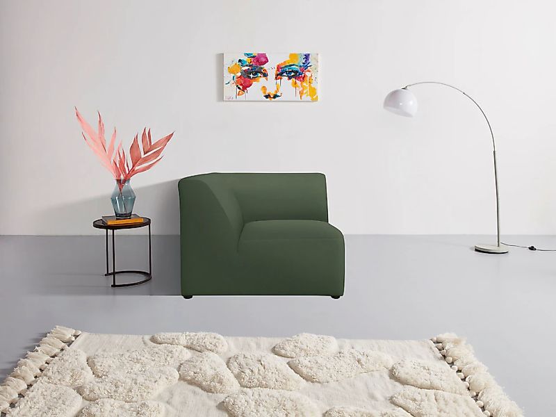 INOSIGN Sofa-Eckelement "Koa, Sofamodul, passend zur Serie KOA", in Webstof günstig online kaufen