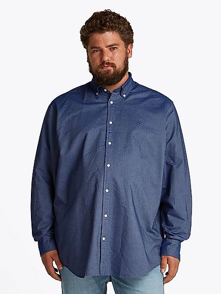 Tommy Hilfiger Big & Tall Langarmhemd BT-SOLID HERITAGE OXFORD S-B in Große günstig online kaufen