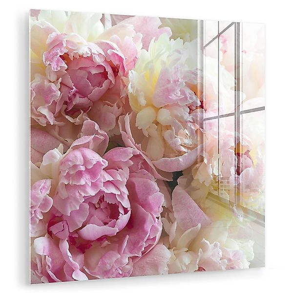 MuchoWow Acrylglasbild Vintage - Blumen - günstig online kaufen