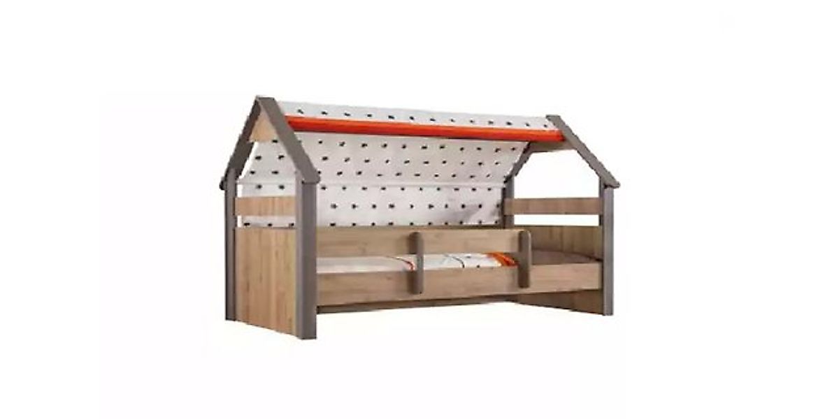 Xlmoebel Kinderbett Braunes Holz Kinderbett mit Bettrahmen für das Kinderzi günstig online kaufen