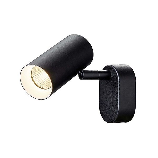 LED Led Wand- und Deckenleuchte Noblo in Schwarz und Weiß 6W 740Lm günstig online kaufen