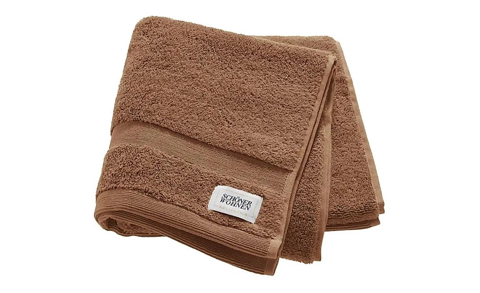 SCHÖNER WOHNEN Kollektion Handtuch 2er-Set   ¦ braun ¦ Maße (cm): B: 50 H: günstig online kaufen