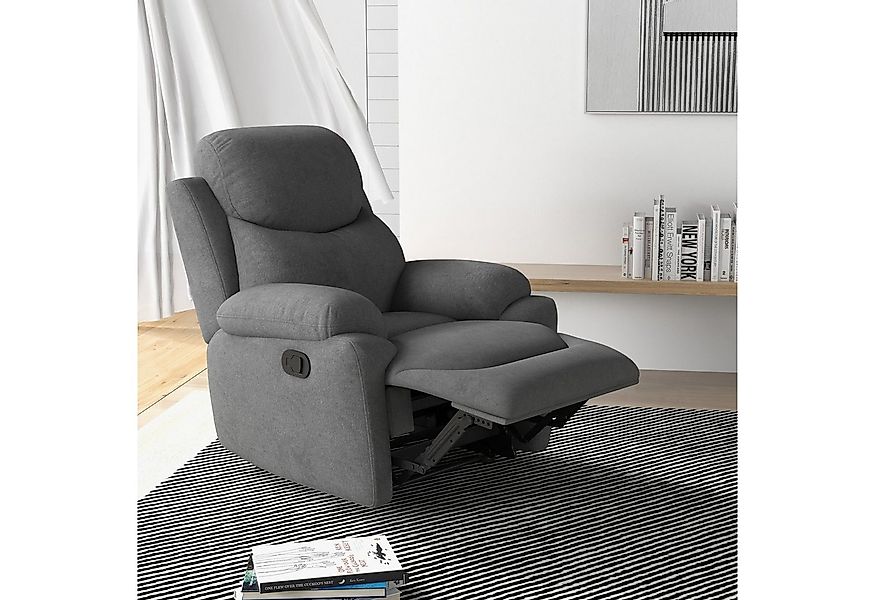 HOMCOM Relaxsessel Einzelsofa, Liege 150°, neigbarer Liegesessel (Ruhesesse günstig online kaufen