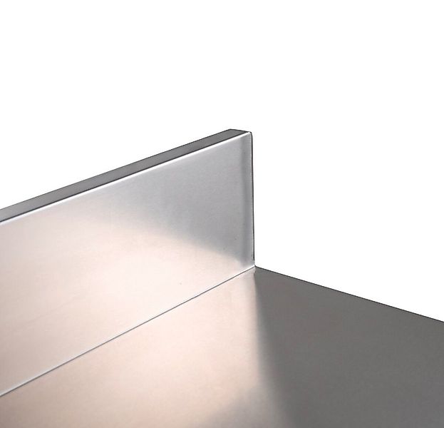 GastroHero Arbeitstisch Edelstahl Arbeitstisch 100 x 70 x 85 cm günstig online kaufen