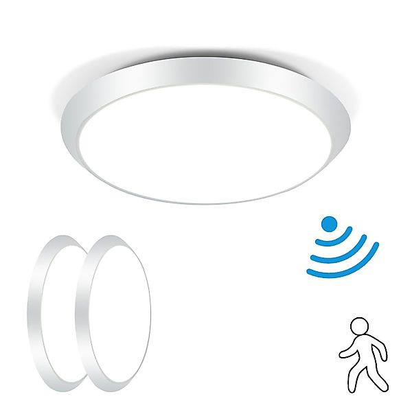 Nettlife LED Deckenleuchte Deckenlampe mit Bewegungsmelder günstig online kaufen