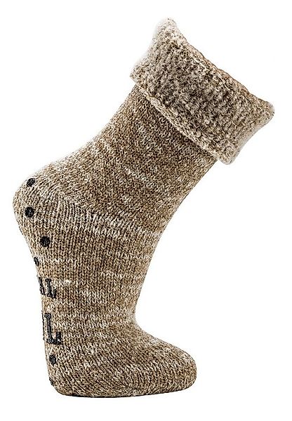 Wowerat ABS-Socken 1 Paar THERMO-Wollsocken mit ABS-Druck, mit Umschlag, ex günstig online kaufen