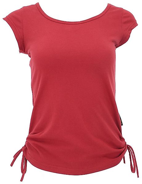 Guru-Shop T-Shirt Yoga T-Shirt aus Bio-Baumwolle - paprika Festival, Ethno günstig online kaufen