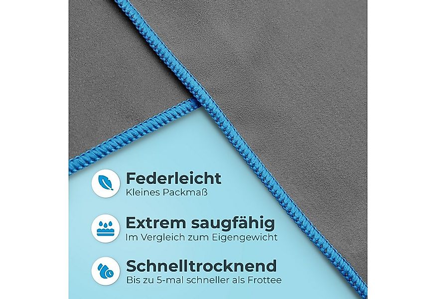 NirvanaShape Reisehandtuch Mikrofaser Handtuch, Badehandtuch, Reisehandtuch günstig online kaufen