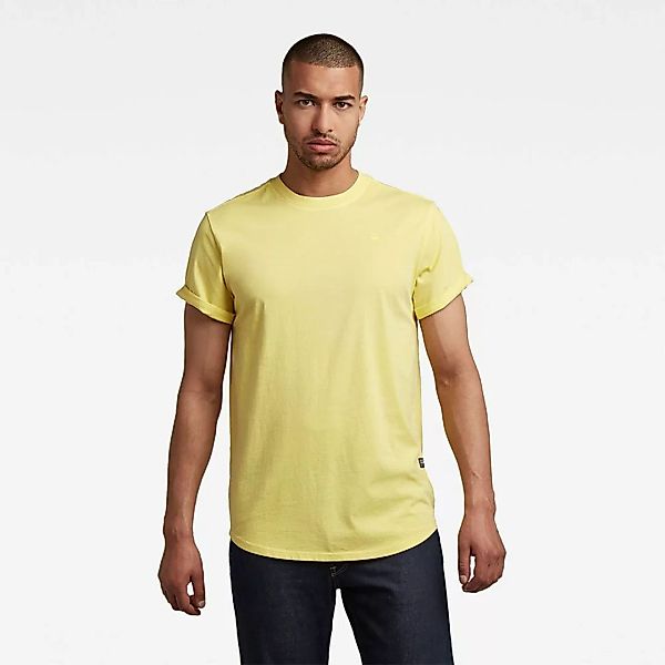 G-star Lash Kurzarm Rundhals T-shirt L Dk Bleach Yellow Gd günstig online kaufen