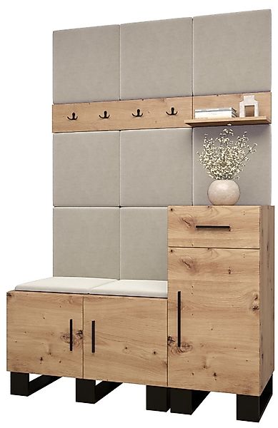 ABIKS MÖBEL Garderoben-Set ARTIN Set 5 günstig online kaufen