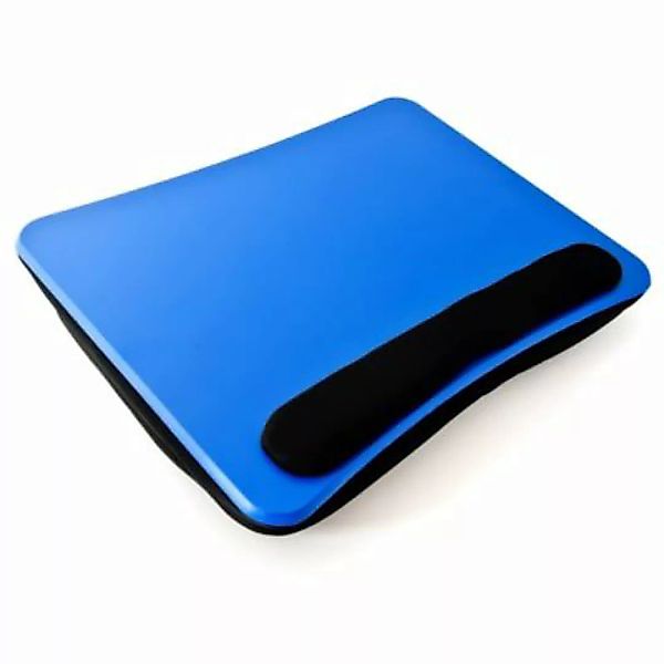 relaxdays Laptopkissen mit Handauflage Blau blau günstig online kaufen