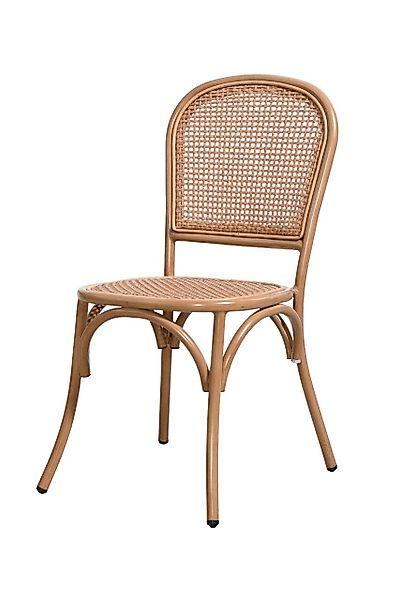 Vintagehaus Gartenstuhl Rattanstuhl Cabana Bistro PE-Rattangeflecht günstig online kaufen
