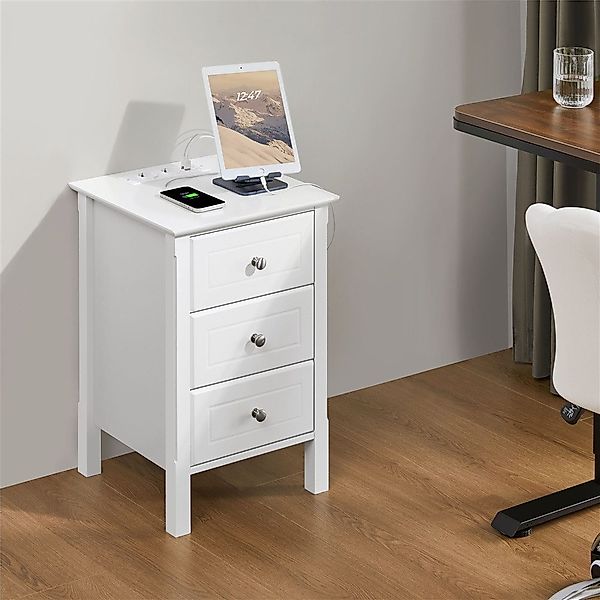 Yaheetech Nachttisch 40x40x60 cm (2-St), Moderner günstig online kaufen