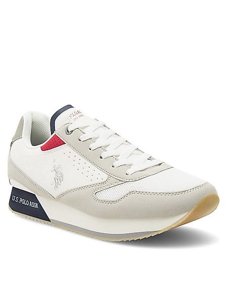 U.S. Polo Assn. U.S. Polo Assn. Sneakers Herren NOBIL003G Weiß Sneaker günstig online kaufen