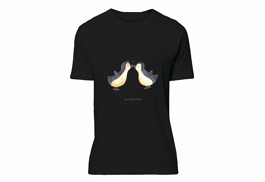 Mr. & Mrs. Panda T-Shirt Pinguin Liebe - Schwarz - Geschenk, vertraut, Verl günstig online kaufen