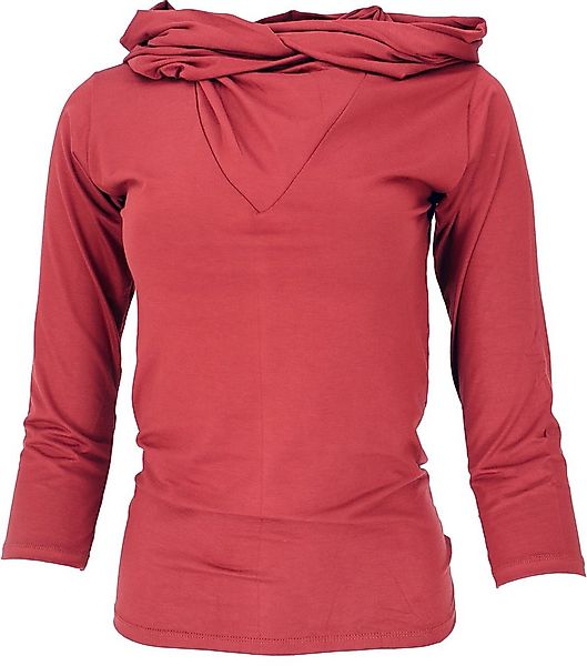 Guru-Shop Longsleeve Langarmshirt, Boho Oberteil mit raffinierter.. alterna günstig online kaufen