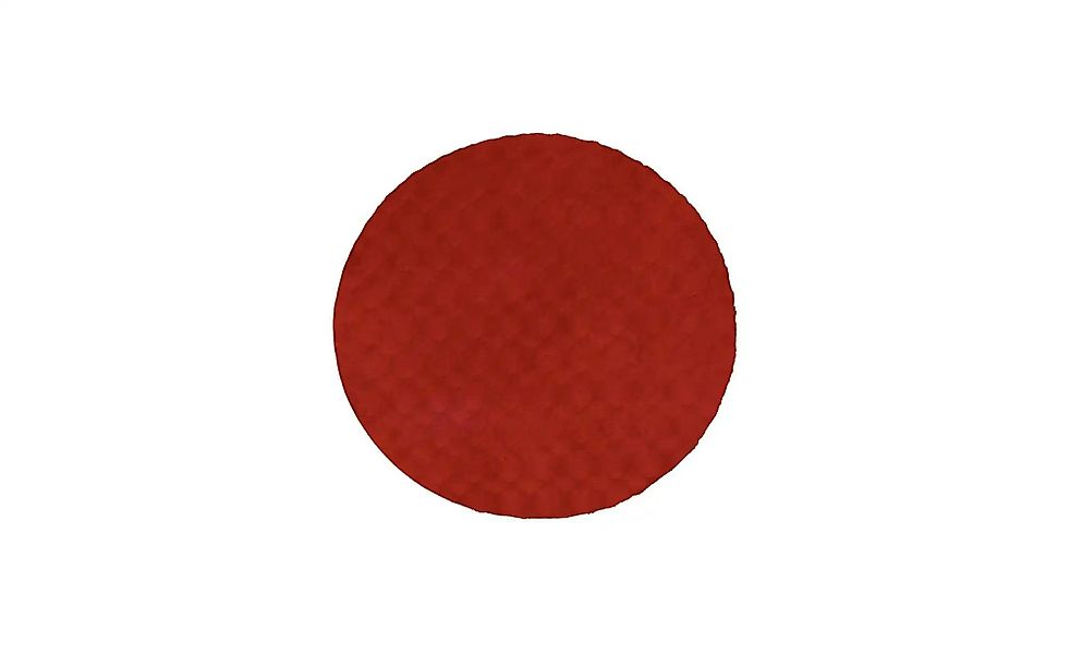 Teppich   ¦ rot ¦ Synthetische Fasern Ø: 120 Teppiche > Wohnteppiche - Höff günstig online kaufen