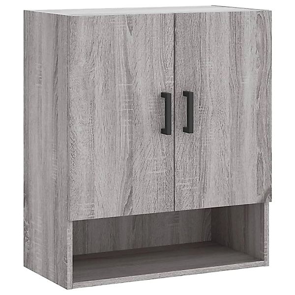 vidaXL Hängeschrank Wandschrank Grau Sonoma 60x31x70 cm Holzwerkstoff günstig online kaufen