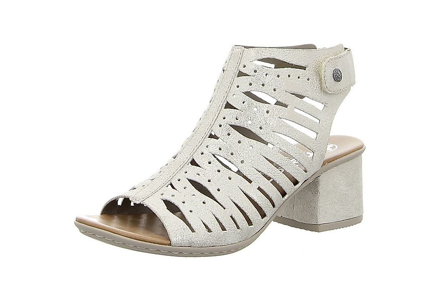 Rieker Beige Gold Sandalette günstig online kaufen