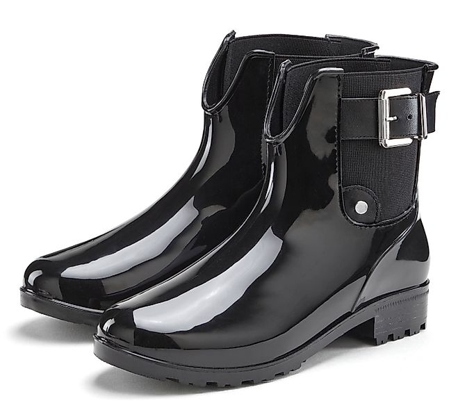 Vivance Gummistiefelette Gummistiefel im Chelsea-Look, Schlupfstiefel, günstig online kaufen