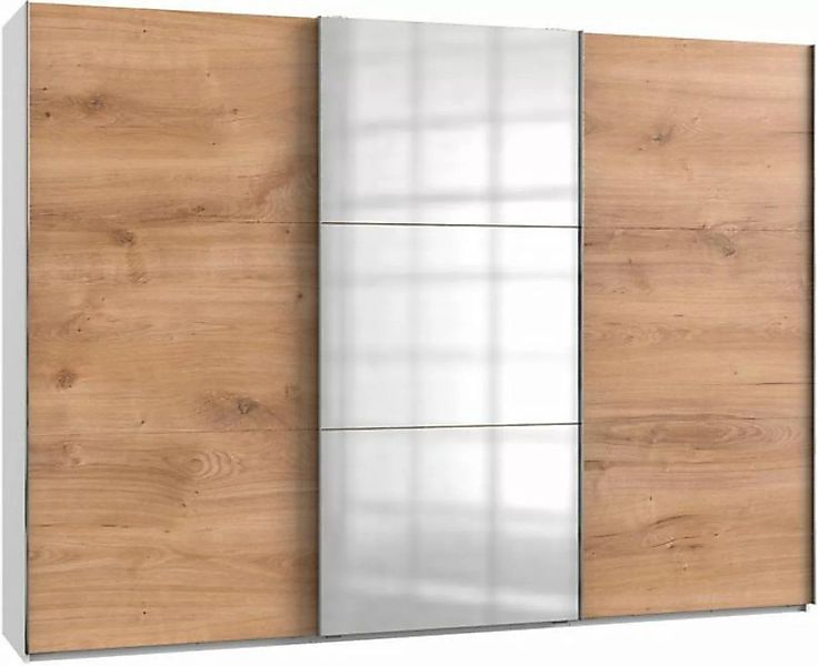 Schwebetürenschrank 3trg mit 1 Spiegel LEVEL36 A von WIMEX Braun günstig online kaufen