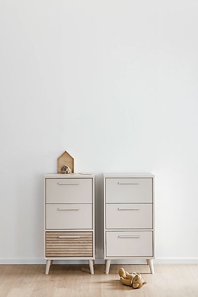 PAIDI Highboard "EEFJE in Beige, 3 Schubladen mit Soft-Close, verschiedene günstig online kaufen