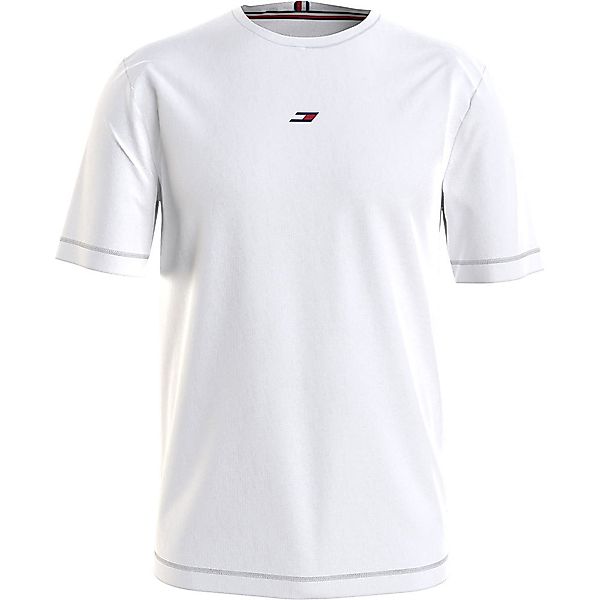 Tommy Hilfiger Motion Flag Logo Kurzärmeliges T-shirt S White günstig online kaufen