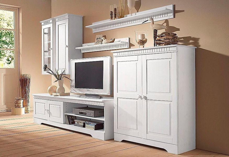 Home affaire Wohnwand, (Set, 4 St.), Set aus: 2 Hängeschränken, Lowboard un günstig online kaufen