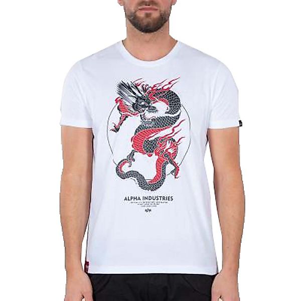 Alpha Industries Heritage Dragon T-shirt XL White günstig online kaufen