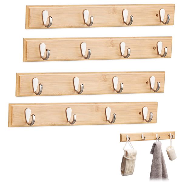 BlingBin Wandgarderobe 4/6 Haken Kleiderhaken Wand günstig online kaufen